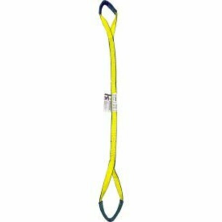 MAZZELLA Lift America 2' Poly Web Sling Eye & Eye, 2560/3200/6400 Lbs Cap S152025